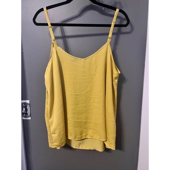 Torrid size 00 large yellow cami tank top - Picture 3 of 3